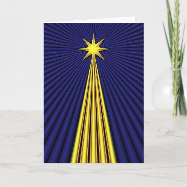 Star of Bethlehem Christmas Card (Front)