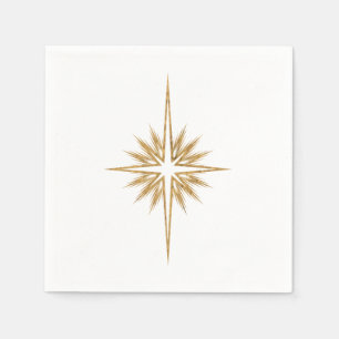 STAR OF BETHLEHEM Christmas Party Napkin