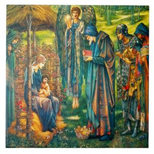 Star of Bethlehem Tile Trivet or Gift Box