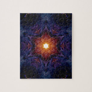 Star of David 1 Jigsaw Puzzle
