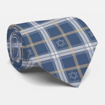 Star of David Blue Tartan