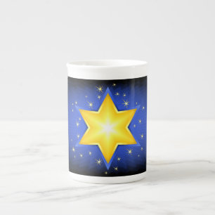 Star of David Bone China Mug