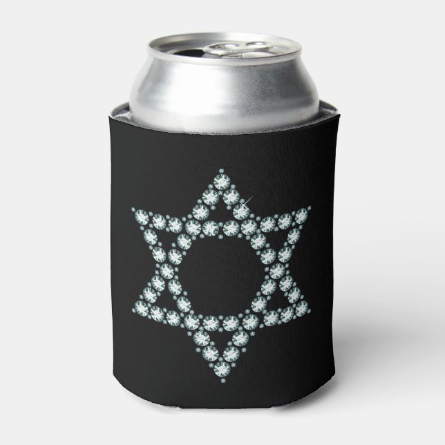 Star of David Can Cooler (Can Front)