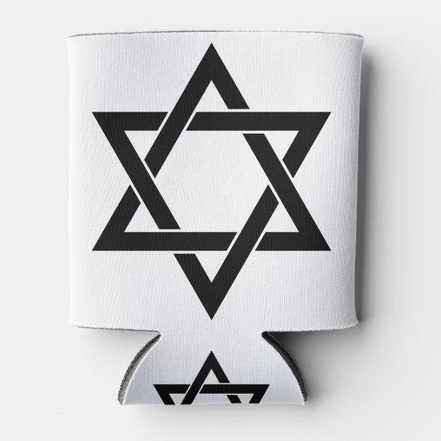Star of David Can Cooler (Front)