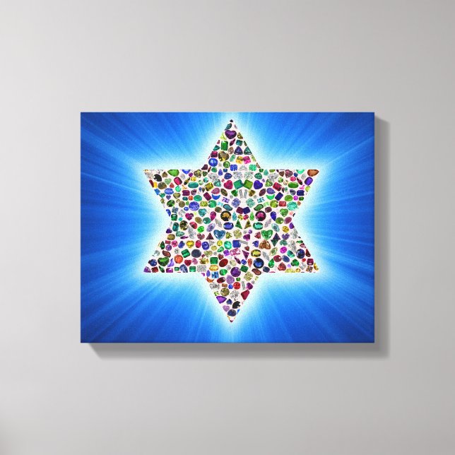 Star of David Canvas Print (Front)