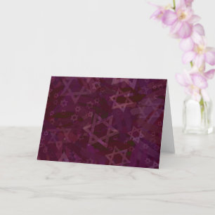 Star of David Card