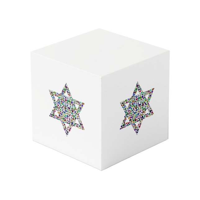 Star of David Cube (Front Angled)