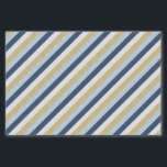 Star of David | Cute Hanukkah Striped Pattern Tissue Paper<br><div class="desc">A modern and cute Hanukkah striped pattern</div>