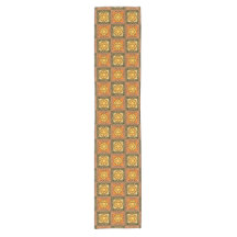 Star of David Floret Table Runner