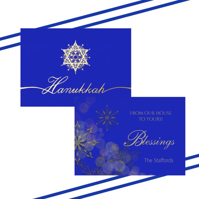 Star of David Foil Holiday Card (Creator Uploaded)