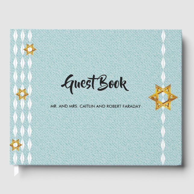 star of David Guest Book (Front)