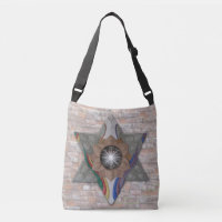 'Star of David' in leather and suede