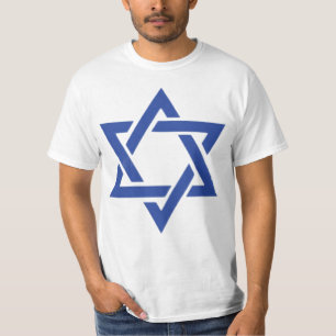 Star of David Jewish Israel Flag Patriotic T-Shirt