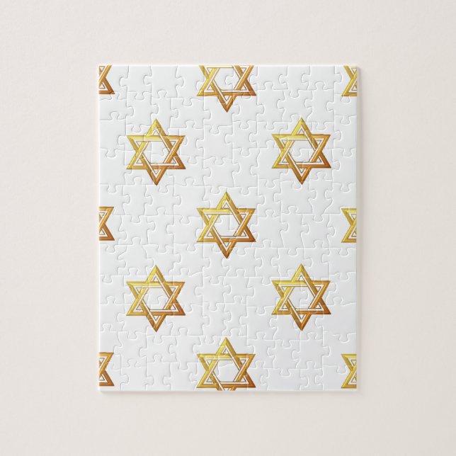 Star of David Jigsaw Puzzle (Vertical)