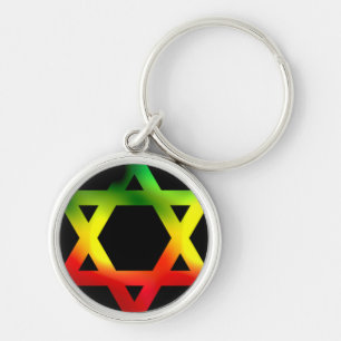 Star of David Key Ring