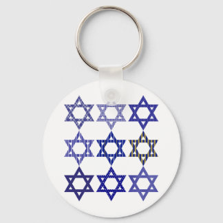 Star of David Key Ring