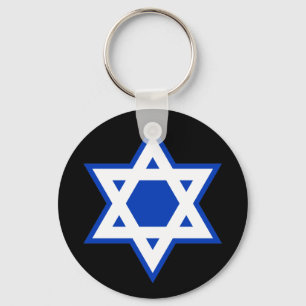 Star of David Key Ring