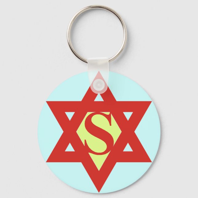 Star of David   Keychain (Front)