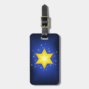Star of David Luggage Tag