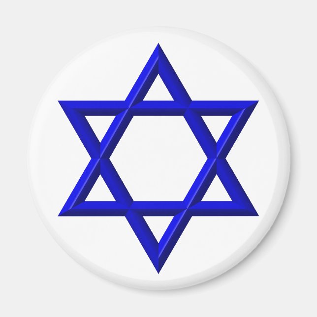 Star of David Magnet (Front)