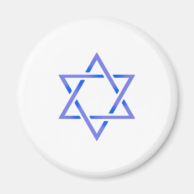 Star of David Magnet (Front)