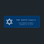 STAR OF DAVID modern plain simple navy blue white<br><div class="desc">Setup as a template it is easy to customise with your own text - make it yours! - - - - - - - - - - - - - - - - - - - - - - - - - - - - - - - - - -...</div>