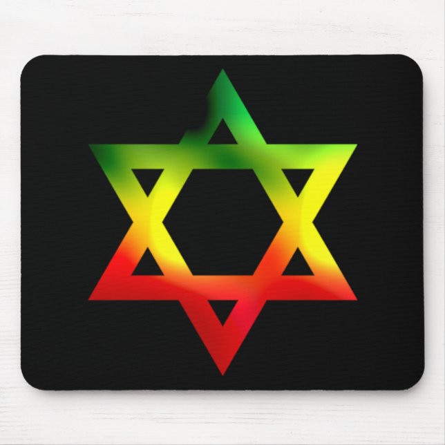 Star of David Mouse Mat (Front)