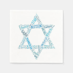 Star of David Napkins
