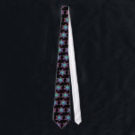 Star of David Paint Tie<br><div class="desc">Major colour</div>