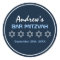 Star of David Pattern Bar Mitzvah