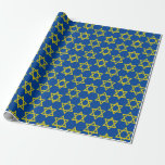 Star of David Pattern Hanukkah Wrapping Paper<br><div class="desc">Star of David Pattern Hanukkah Wrapping Paper</div>