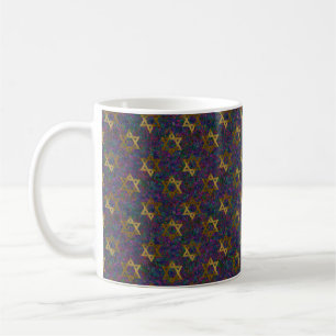 Star Of David Pattern Mug