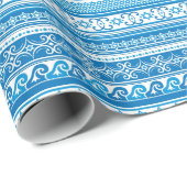Star of David Pattern Wrapping Paper (Roll Corner)