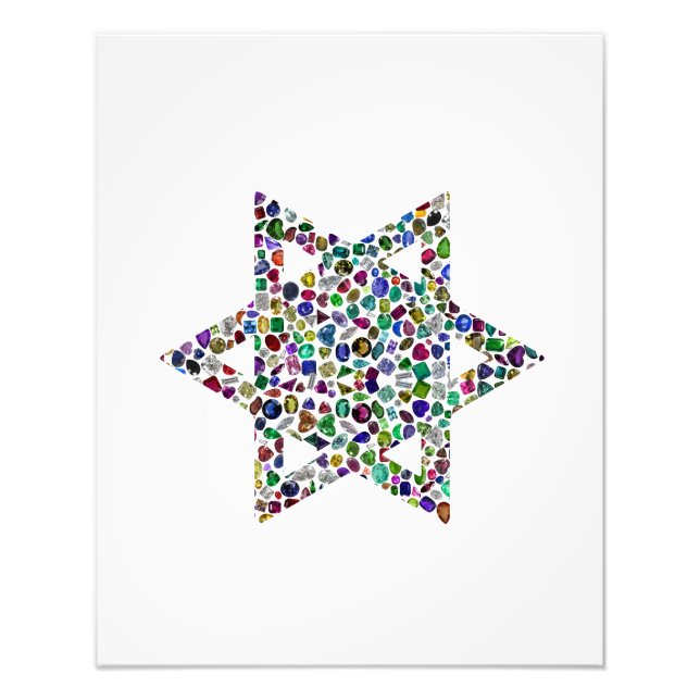 Star of David Photo Print (Front)