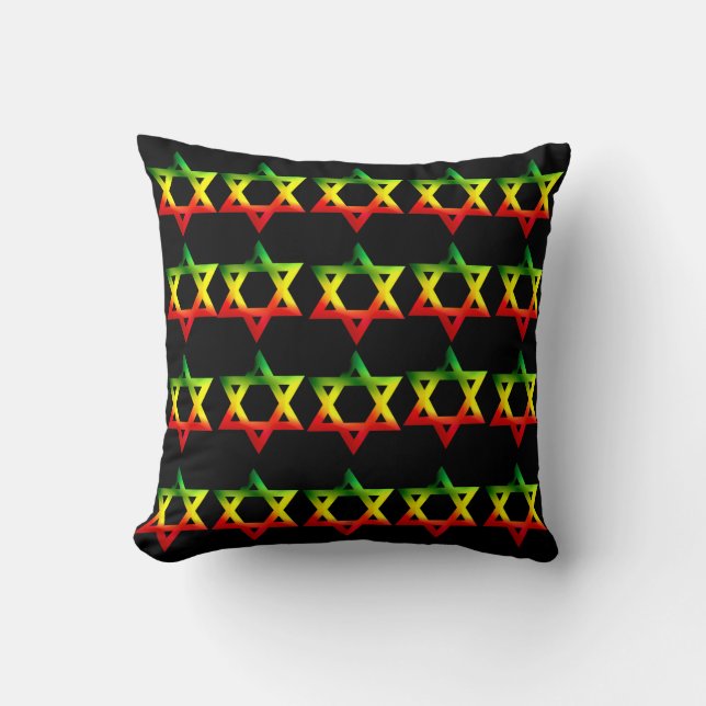 Star of David Pillow (Front)