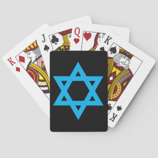 "STAR OF DAVID" PLAYING CARDS