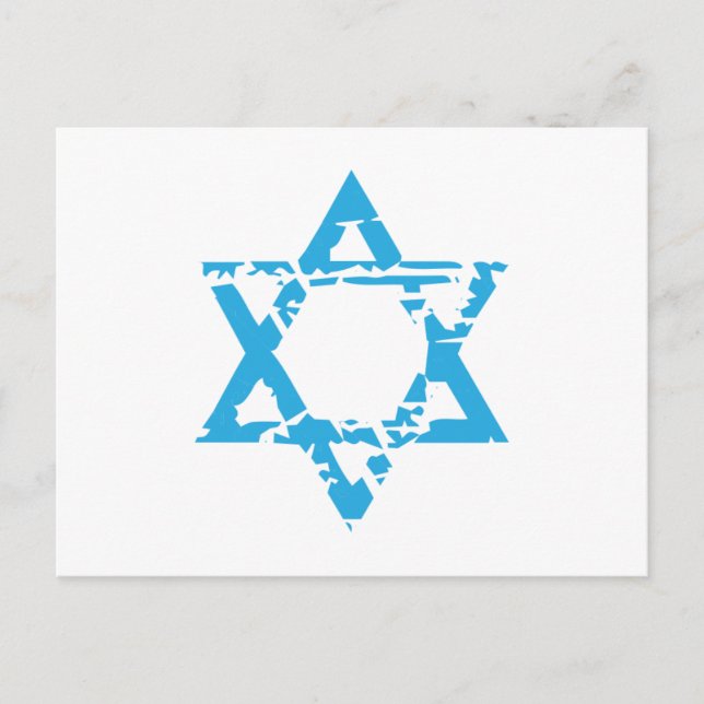 Star of David Postcard (Front)