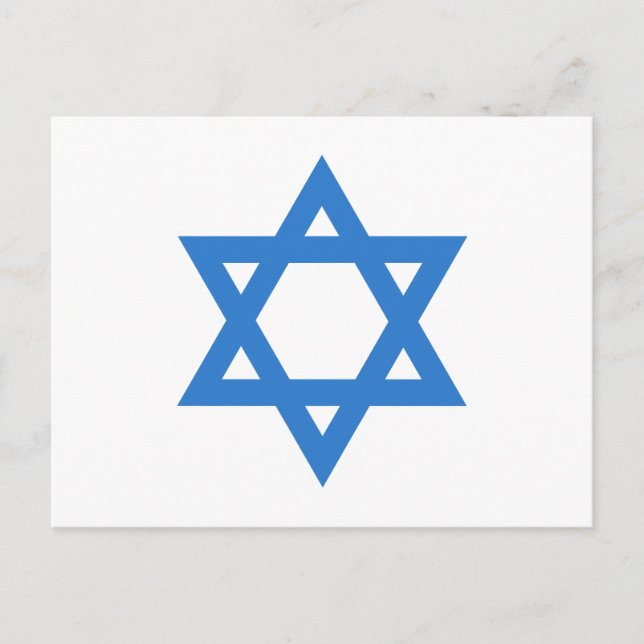 Star of David Postcard (Front)