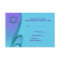 Star of David RSVP Cards Purple Teal