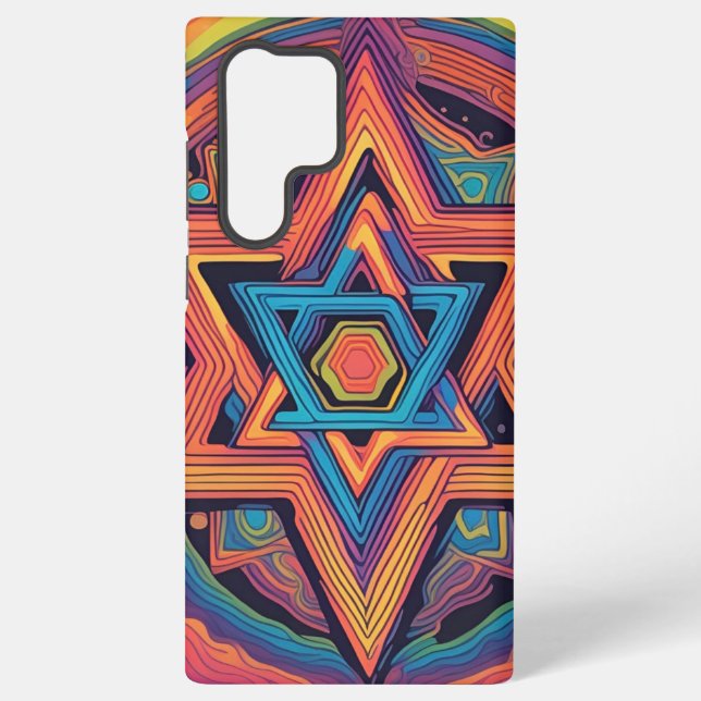 Star of David Samsung Galaxy S22 Ultra Case (Back)