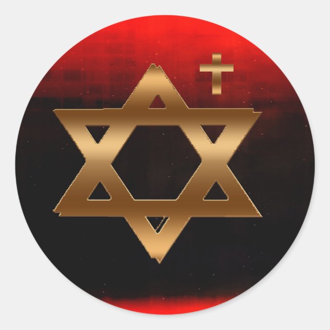 Star of David Stickers (Front)
