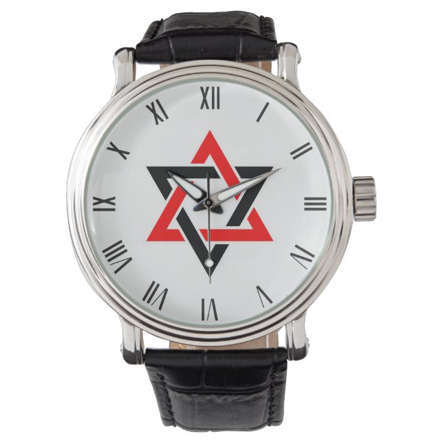Star of David symbol Watch (Front)