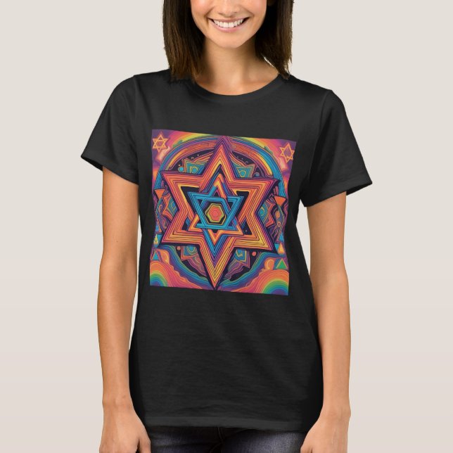 Star of David  T-Shirt (Front)
