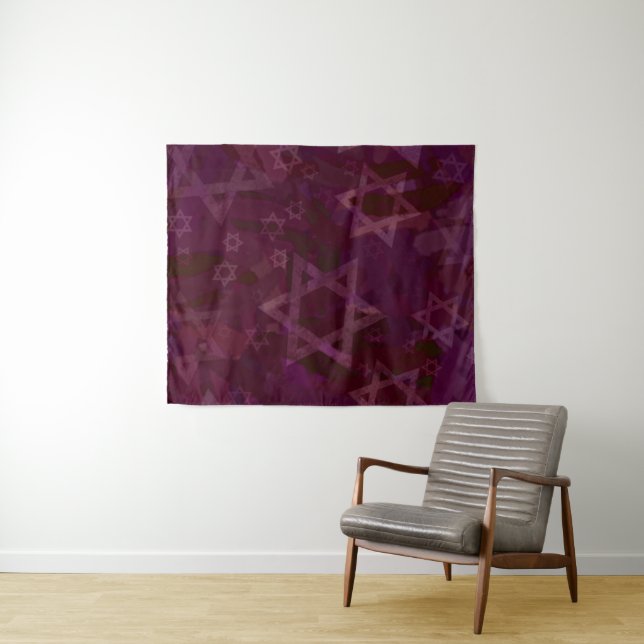 Star of David Tapestry (In Situ (Horizontal))