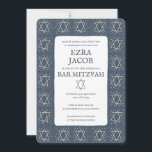 Star of David Tiles Custom Bar Mitzvah B'nai Bat Invitation<br><div class="desc">Perfect card to announce a bar mitzvah, bat mitzvah or other Jewish celebration! Hand made art for you! FULLY CUSTOMIZABLE! Click on “Personalise” above to edit the text. Click "edit using design tool" to adjust the fonts, colours and placements and to delete the back side design if you prefer. Also...</div>