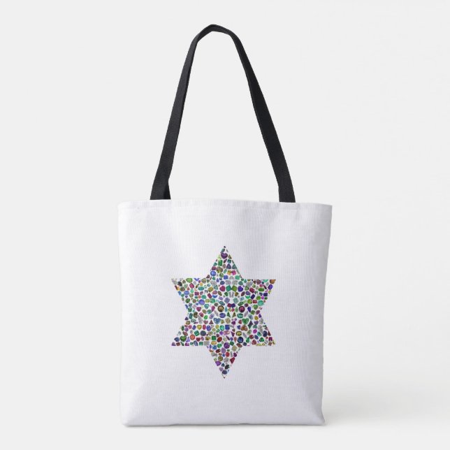 Star of David Tote Bag (Back)