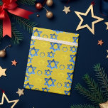 Star Of David Watercolor Artistic Pattern Wrapping Paper<br><div class="desc">Watercolor hand-painted by Kredas.</div>