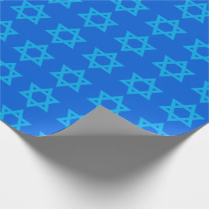 "STAR OF DAVID" WRAPPING PAPER