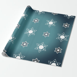 star of david wrapping paper