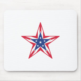 Star of Freedom Mouse Mat